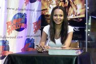 Samantha Mumba at Planet Hollywood - Source: Getty